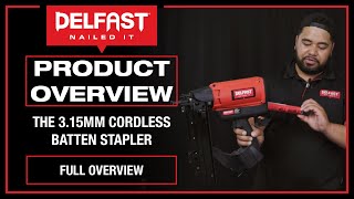 The 315mm Cordless Batten Stapler  Full Overview [upl. by Alcock]