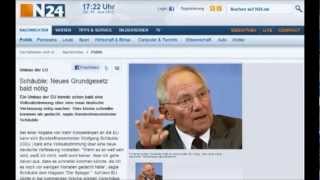 Von Schäuble Verfassung und Grundgesetz [upl. by Adnuahsor]