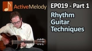 Part 1  Rhythm Guitar Techniques In The Key of G  EP0191 [upl. by Yrrok]