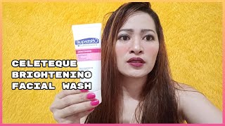 CELETEQUE BRIGHTENING FACIAL WASH REVIEW [upl. by Phare99]