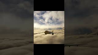 Breath taking view of Hurricane Milton over Florida from A320 msfs2020 hurricane milton [upl. by Nwahsat]