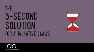 The 5 Second Solution for a Talkative Class [upl. by Aliahs371]