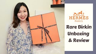 HERMES BIRKIN SELLIER UNBOXING amp REVIEW 2022 PRICE amp MOD SHOTS  CRAIE VS NATA  爱马仕birkin开箱测评 [upl. by Onaicilef]