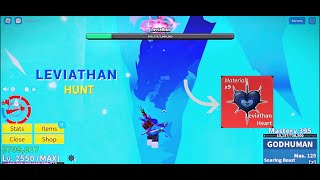 Hunting The FINAL Leviathan BOSS In Blox Fruits  EVIL D RA CO11 [upl. by Mariette]