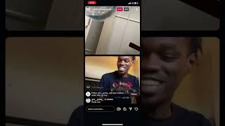 Fyndee Boy Went Live Still Dissing Cracking Treys [upl. by Eissak775]