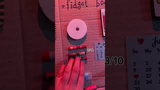 Rating my fidget board asmr satisfying fidgettoys craftideas fidgetboard shortsvideo [upl. by Scholem591]