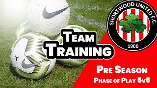 Team Training Att vs Def Phase of Play [upl. by Khai]