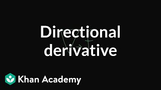 Directional derivative [upl. by Llewop]