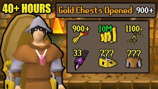 40 hours of Shades of Mortton Gold Chests  Every Drop No Banking 12 OSRS [upl. by Nnaid]