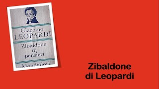 Zibaldone di Leopardi [upl. by Eintirb728]