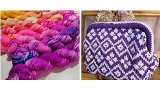 Confessions of a YarnAddict  Episode 95  Colour Clutch Knitting amp Travel Prep [upl. by Jaquenetta]