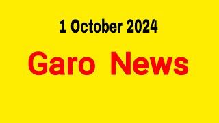 Garo News 1 October 2024  Garo AIR Shillong [upl. by Akenahs]