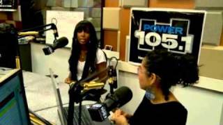 Kelly Rowland Interview with Power 1051 NY [upl. by Annaid]