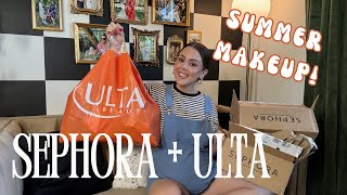 HUGE Sephora  Ultra Haul  So Many Amazing Summer Products [upl. by Dj]