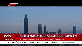 🚨¡Última Hora Reportan sismo magnitud 75 en Taiwán ¡impresionantes imágenes [upl. by Assereht]