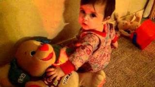 Fisher Price Laugh amp Learn Love To Play Learning Puppy Video Review [upl. by Ztnaj]