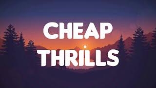 Sia  Cheap Thrills Lyrics ft Sean Paul [upl. by Anoli]