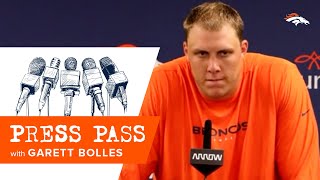 T Garett Bolles on adding T Mike McGlinchey We can be the best duo of tackles in the league [upl. by Laurent518]