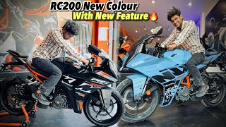 2024 KTM RC200 NEW COLOUR LAUNCHED😍WITH NEW FEATURES amp PRICE🔥 [upl. by Marwin]