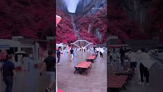 Tianmen Mountain Scenic Area 📍  Guangxi province China 🇨🇳 city china shorts viralvideo [upl. by Katalin]