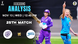 WBBL 2024 HHW vs ASW 25th Match Prediction  WHO WILL WIN  HHW vs ASW Dream11 Team [upl. by Atig]