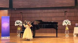 Concertino in D Major Op15 by F Kuchler  Thailand Strings Competition 2023 I Violin by Milin [upl. by Yelac390]