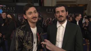 Ryan Firpo Kaz Firpo Interview Marvel Eternals Premiere [upl. by Libenson367]