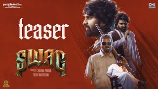 Swag🤘Official Teaser  Sree Vishnu  TG Vishwa Prasad  Hasith Goli  RituVarma  MeeraJasmine  PMF [upl. by Notsgnik]