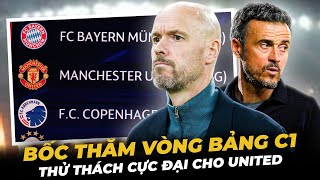 BỐC THĂM VÒNG BẢNG C1 NEWCASTLE VÀO BẢNG QUÁ DÃ MANMU GẶP THỬ THÁCH CỰC ĐẠI [upl. by Adniroc]