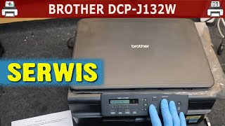 BROTHER DCPJ132W 🖨️ Serwis [upl. by Margo969]