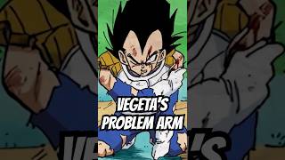 Why Vegeta ALWAYS Holds his Left Arm dragonball dbz goku [upl. by Codee]