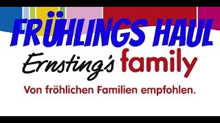 Frühlings Shopping HAUL  Takko und Ernsting Family [upl. by Naloc282]