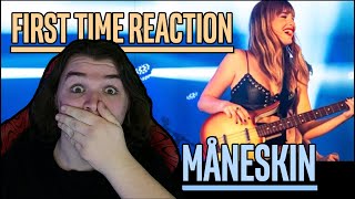 FIRST TIME REACTION Måneskin  Lividi Sui Gomiti Live performance 1Live [upl. by Nayra894]