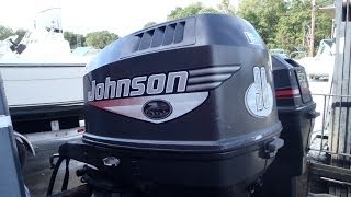 6M2829 Used 1999 Johnson J90PLEEB 90HP 2Stroke Outboard Boat Motor 20quot Shaft [upl. by Nguyen]