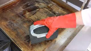 Easy How to Clean amp Maintain your Flat Top Griddle [upl. by Nylesoj]