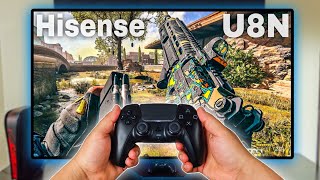 Gaming On The Hisense U8N 4K ULED TV [upl. by Norraa312]