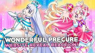 WONDERFUL PRECURE  My reaction to the website release Livestream Cut [upl. by Fawn]