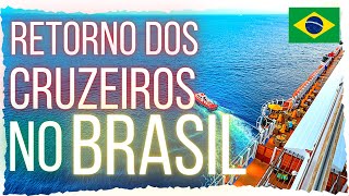 CRUZEIROS VOLTARÃO A OPERAR NO BRASIL  Temporada de cruzeiros no Brasil voltará em 2021 [upl. by Alfeus239]