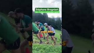 Être dans l’instant présent avec Stéphane Brogniart trail ultratrail [upl. by Madson]