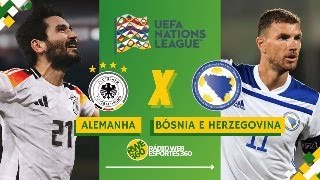 ALEMANHA X BÓSNIA E HERZEGOVINA  NATIONS LEAGUE  NARRAÇÃO AO VIVO [upl. by Yarled]