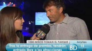 100 niños toman el parque de atracciones [upl. by Gordie]