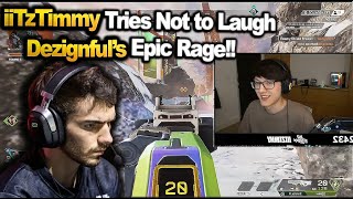 iiTzTimmy Tries Not to Laugh at dezignfuls Epic Rage [upl. by Costin]