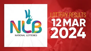 NLB Live Lottery Draw 20240312  0930 PM [upl. by Calandra]