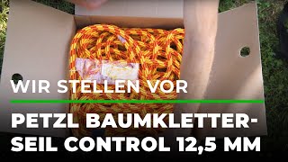 Wir stellen vor Petzl Baumkletterseil Control 125 mm  GRUBEDE [upl. by Coughlin880]