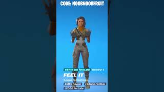 FEEL IT Icon Series Emote Showcase  Fortnite x D4VD shorts [upl. by Mendoza]