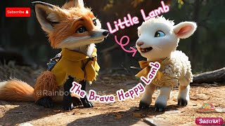 🐑🌟🎵 The Brave happy Lamb song  A Song About Bravery and Standing Up for Others kidsmusic [upl. by Nonnac487]