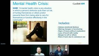 Mental Health Crisis Management and DeEscalation Techniques [upl. by Ysle]