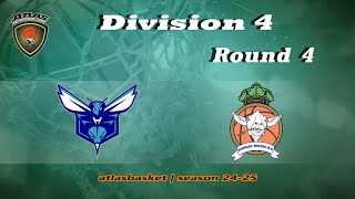 Atlasbasket  Div 4Round 4  HORNETS vs KAREAL MADRI [upl. by Mollee]