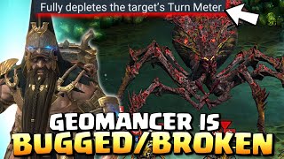 GEOMANCER is BUGGED on Spider I found the FIX Raid Shadow Legends [upl. by Chemarin]