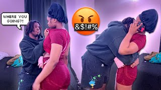 Going To The Gym Fully Dressed Prank On Boyfriend😂Backfires [upl. by Joyan451]